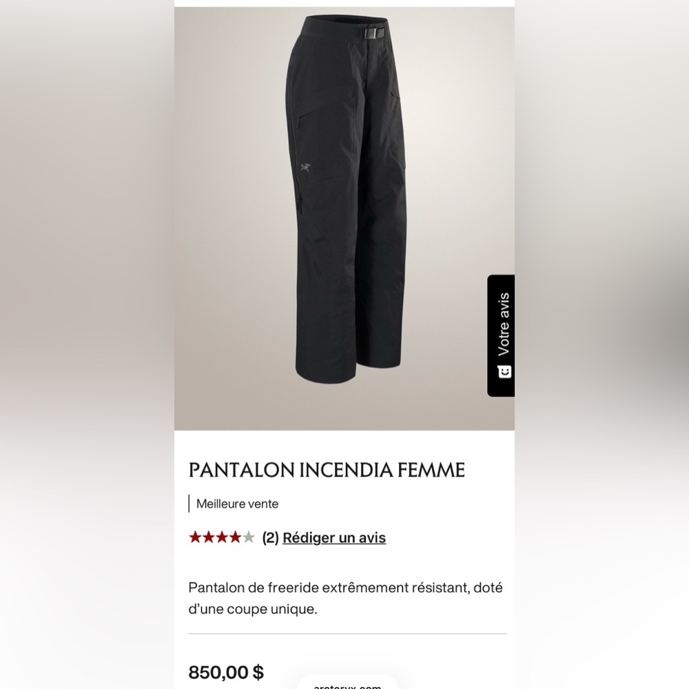Arc'teryx Women's Incendia Pants